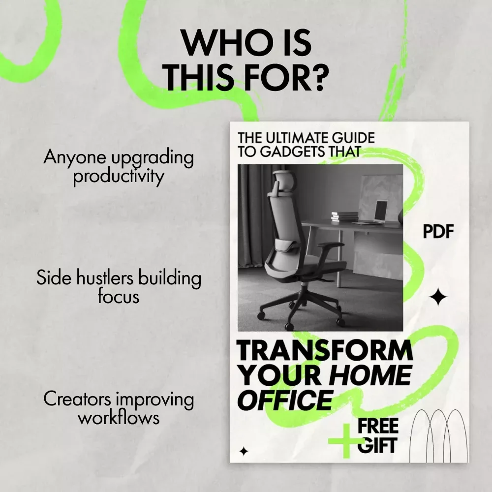 The Ultimate Guide to Gadgets That Transform Your Home Office | Best Gadgets for Home Office Setup, Smart Desk & AI Productivity Guide