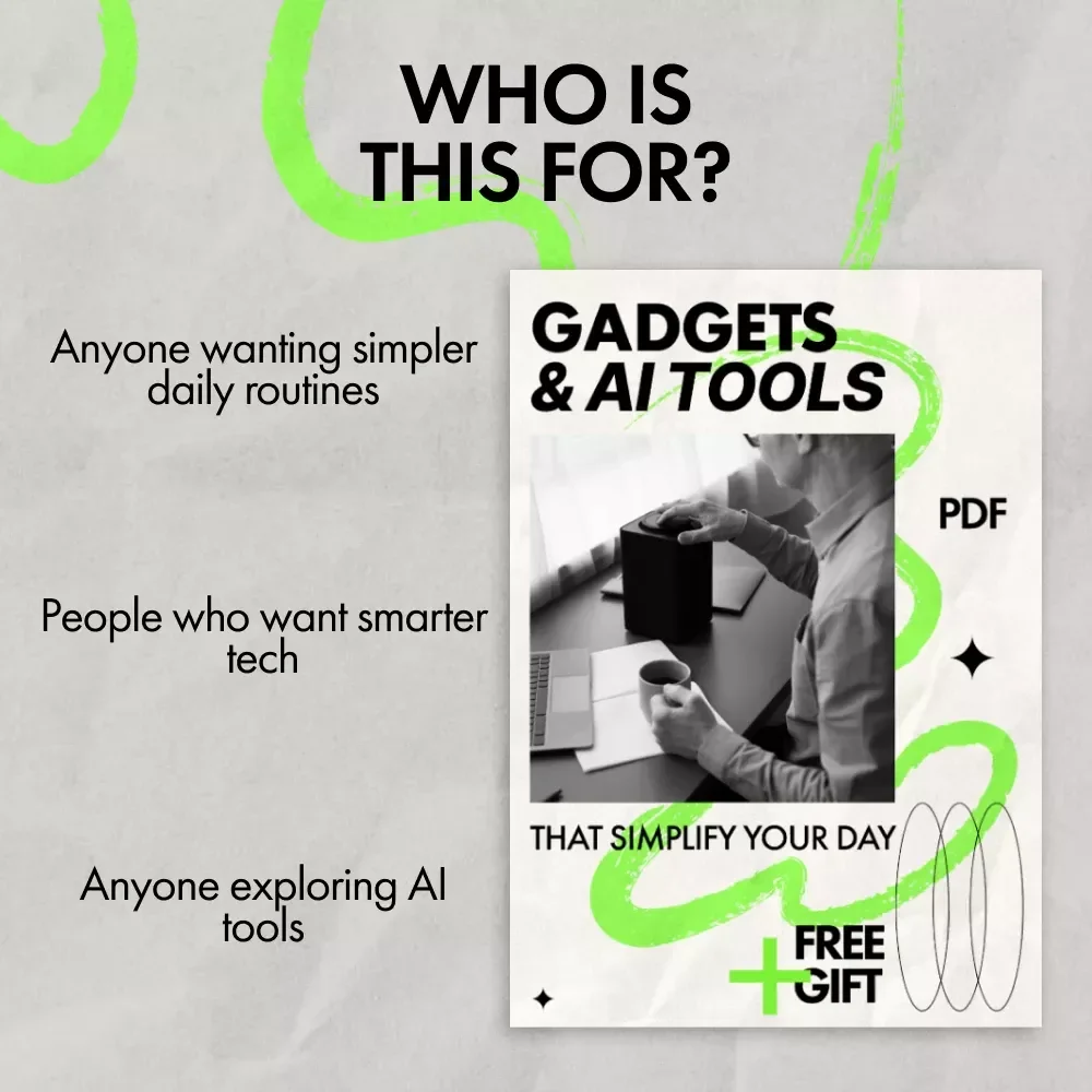 Gadgets & AI Tools That Simplify Your Day | Practical eBook Guide to Gadgets That Make Life Easier, Smart Home Tech, Wearables & AI Assistants