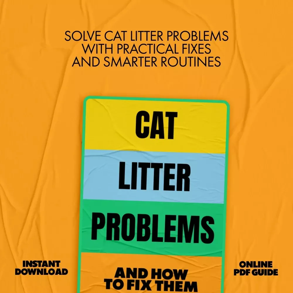 Cat Litter Problems and How to Fix Them | Practical eBook Guide for Cat Owners | Smells, Tracking & Litter Box Solutions