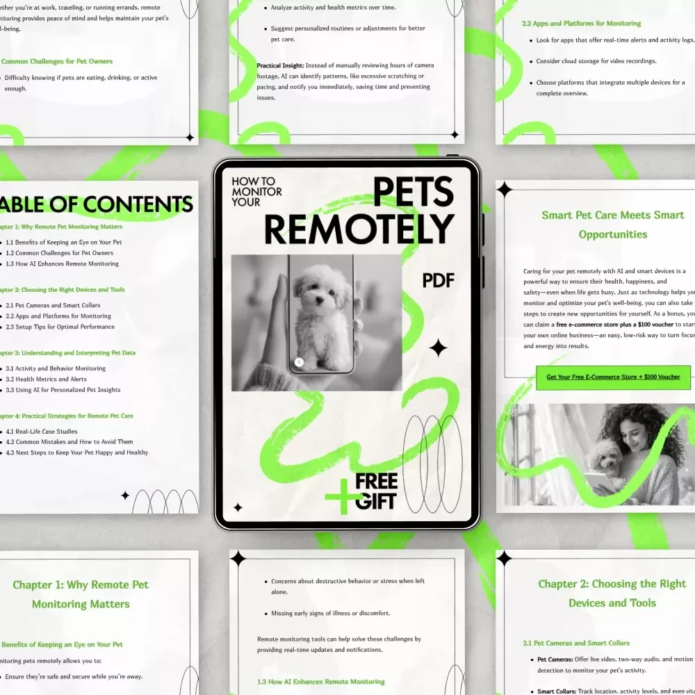 How to Monitor Your Pets Remotely – Smart AI Pet Monitoring Guide for Busy Pet Owners, Learn how to monitor pets remotely with Confidence