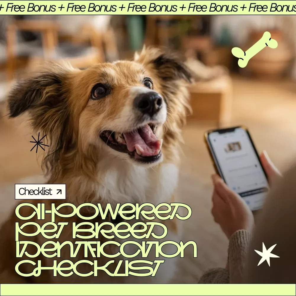 AI-Powered Pet Breed Identification Checklist – Easy Digital Download, Smart AI Guide for Pet Parents, ai for pet breed identification help