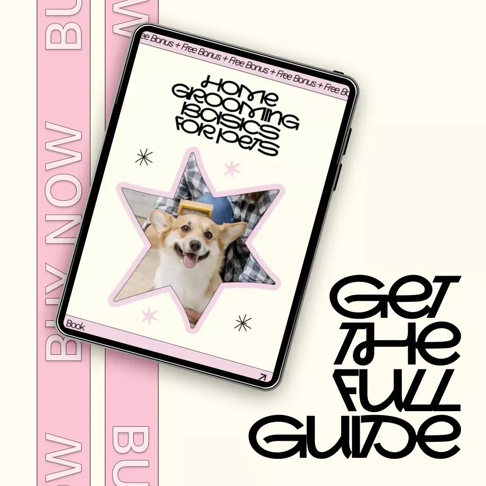 Home Grooming Basics for Pets – Easy Guide to Basic Pet Grooming at Home | Stress-Free Care Routine eBook for Dogs & Cats