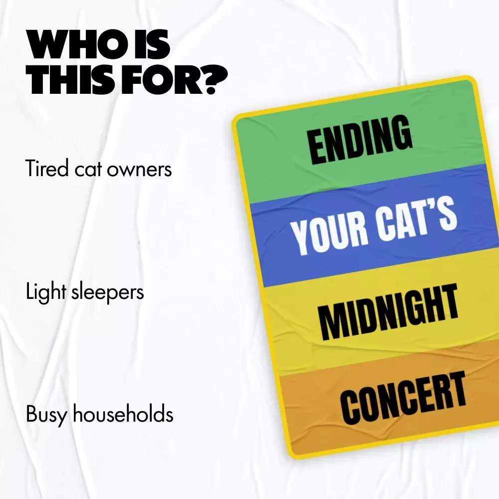 Ending Your Cat’s Midnight Concert | How to Stop Cat Meowing at Night Guide for Better Sleep & Happier Cats