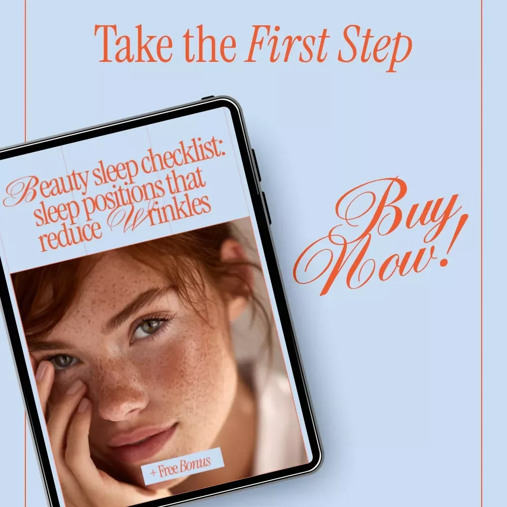 Beauty Sleep Checklist: Sleep Positions That Reduce Wrinkles | Anti-Aging Night Routine Printable | Face-Friendly Sleeping Guide