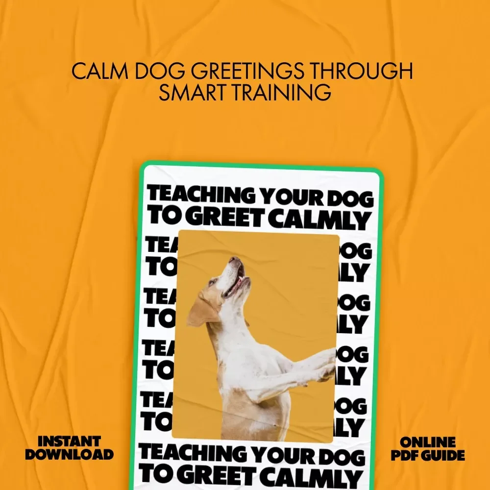 Teaching Your Dog to Greet Calmly – A Practical Training Guide with the Best Ways to Stop Dog Jumping for Polite, Stress-Free Hellos