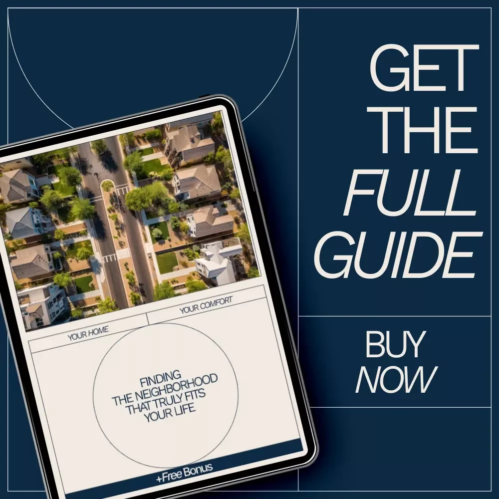 Finding the Neighborhood That Truly Fits Your Life – Smart Homebuyer eBook Guide on how to compare neighborhoods, Lifestyle Matching & Confident Location Decisions