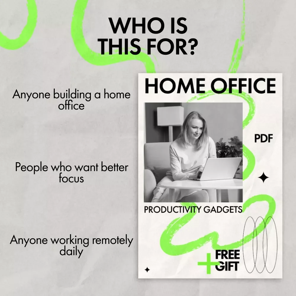 Home Office Productivity Gadgets Checklist | Smart Gadgets That Expand Home Office Productivity for Focused, Efficient Remote Work