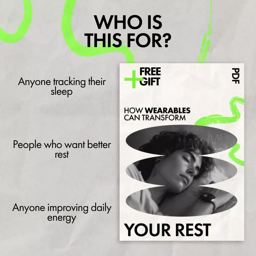 How Wearables Can Transform Your Rest – Practical eBook Guide on how to improve sleep using wearables, Sleep Tracking Insights, Data-Driven Night Routine, Digital Download