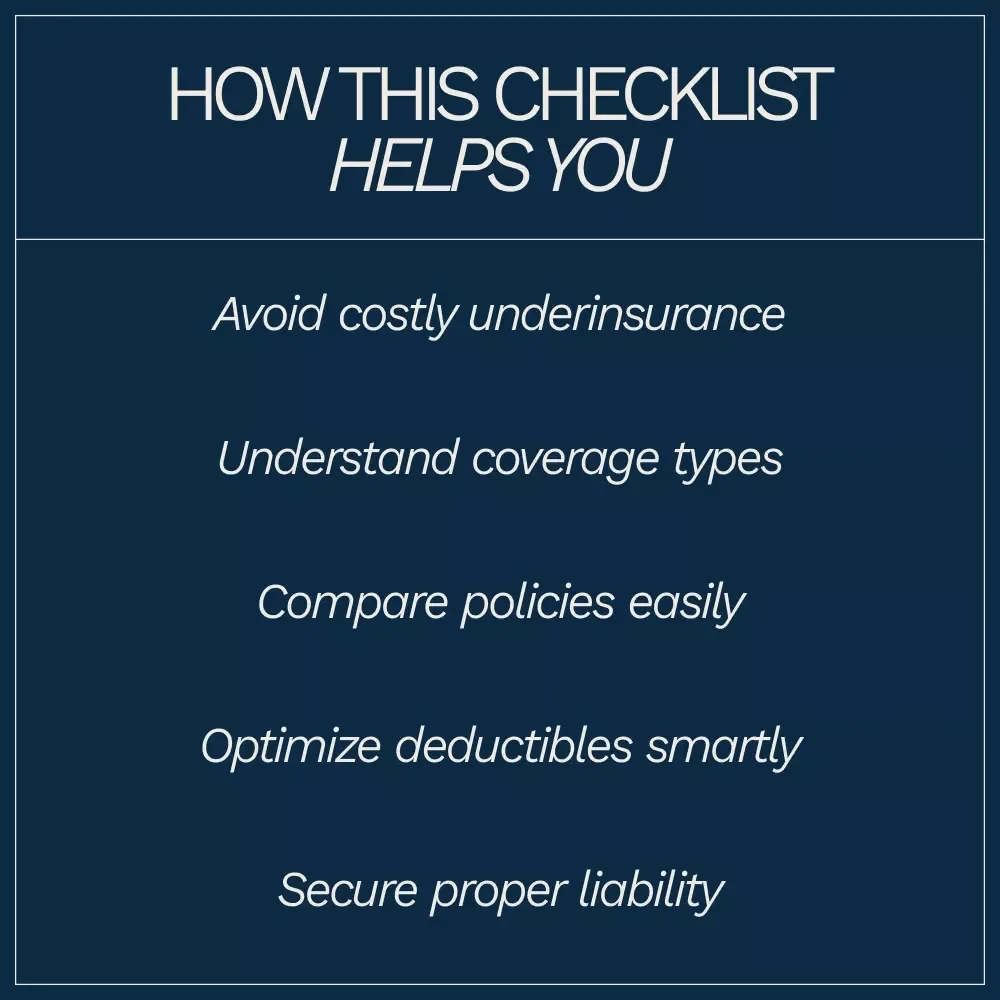 How to Choose the Right Home Insurance Checklist | Smart Homeowners Guide | how to choose right home insurance