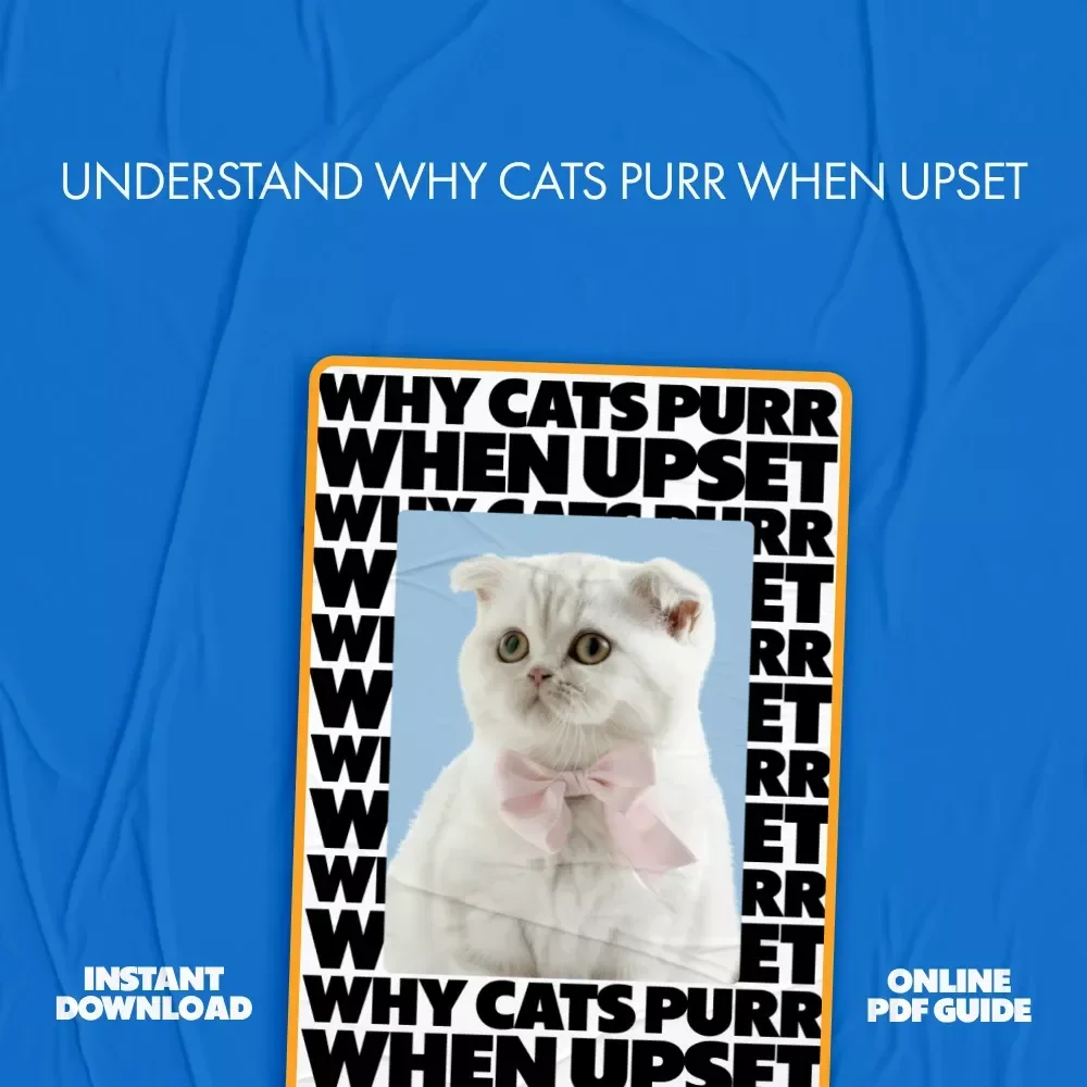 Why Cats Purr When Upset – A Practical Guide to Understanding Feline Stress, Purring Behavior & Emotional Signals for Cat Owners