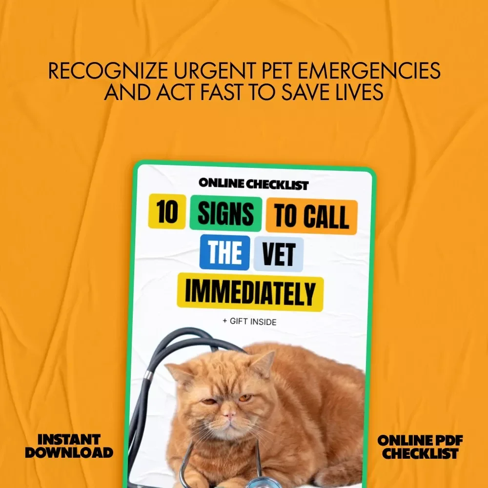 10 Signs to Call the Vet Immediately | Emergency Pet Health Checklist