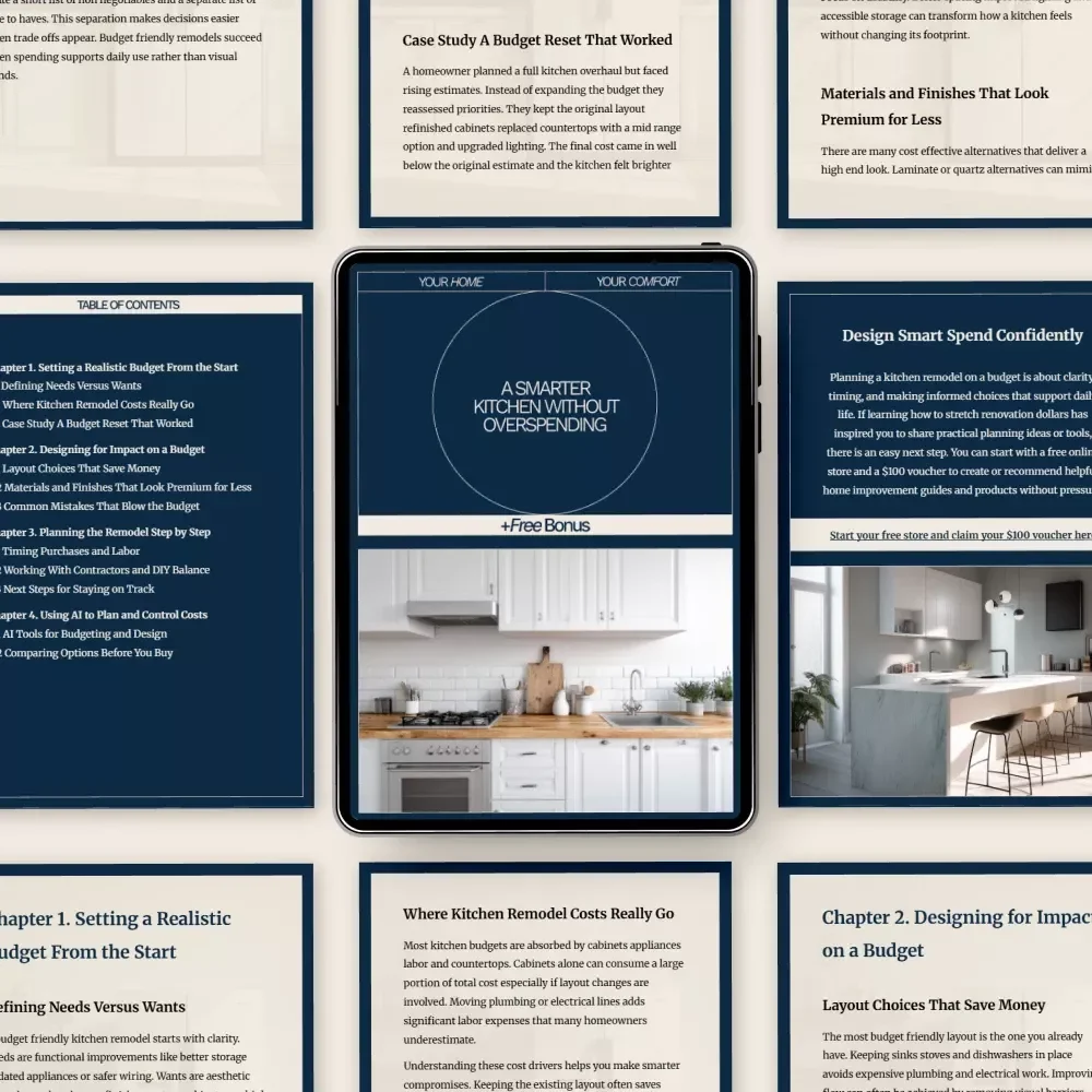 A Smarter Kitchen Without Overspending – Budget Kitchen Remodel Guide | How to Plan Kitchen Remodel on Budget
