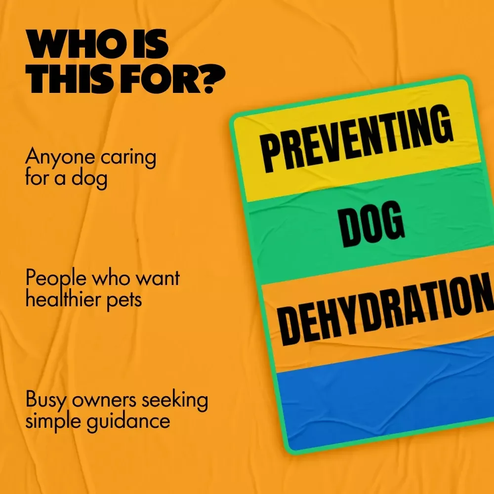 Preventing Dog Dehydration – Essential Hydration Guide for Healthy Dogs | Practical eBook for Dog Owners