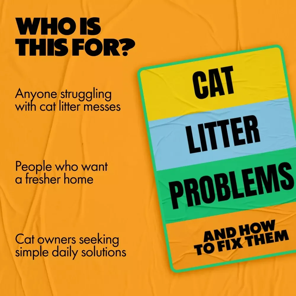Cat Litter Problems and How to Fix Them | Practical eBook Guide for Cat Owners | Smells, Tracking & Litter Box Solutions