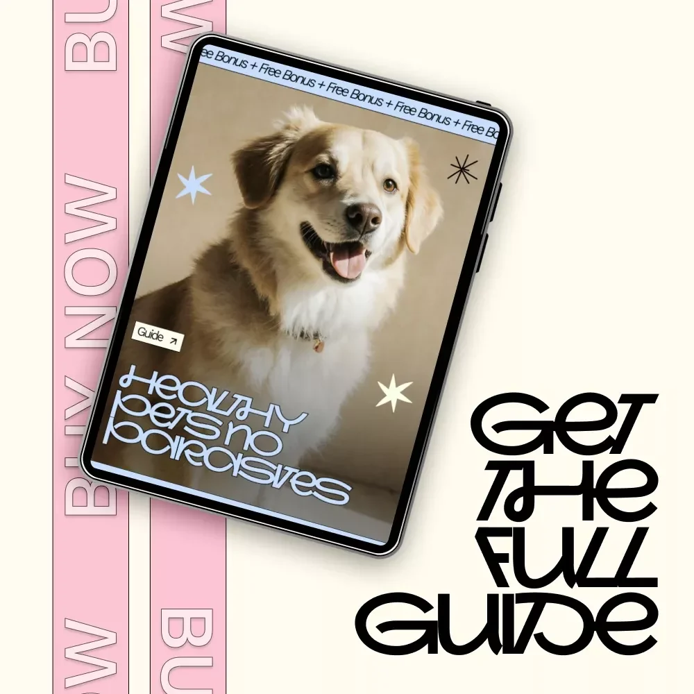 Healthy Pets No Parasites – A Practical Guide to the Best Flea and Tick Prevention for Dogs & Cats | Simple Routines, Natural Options & Smart AI Tools