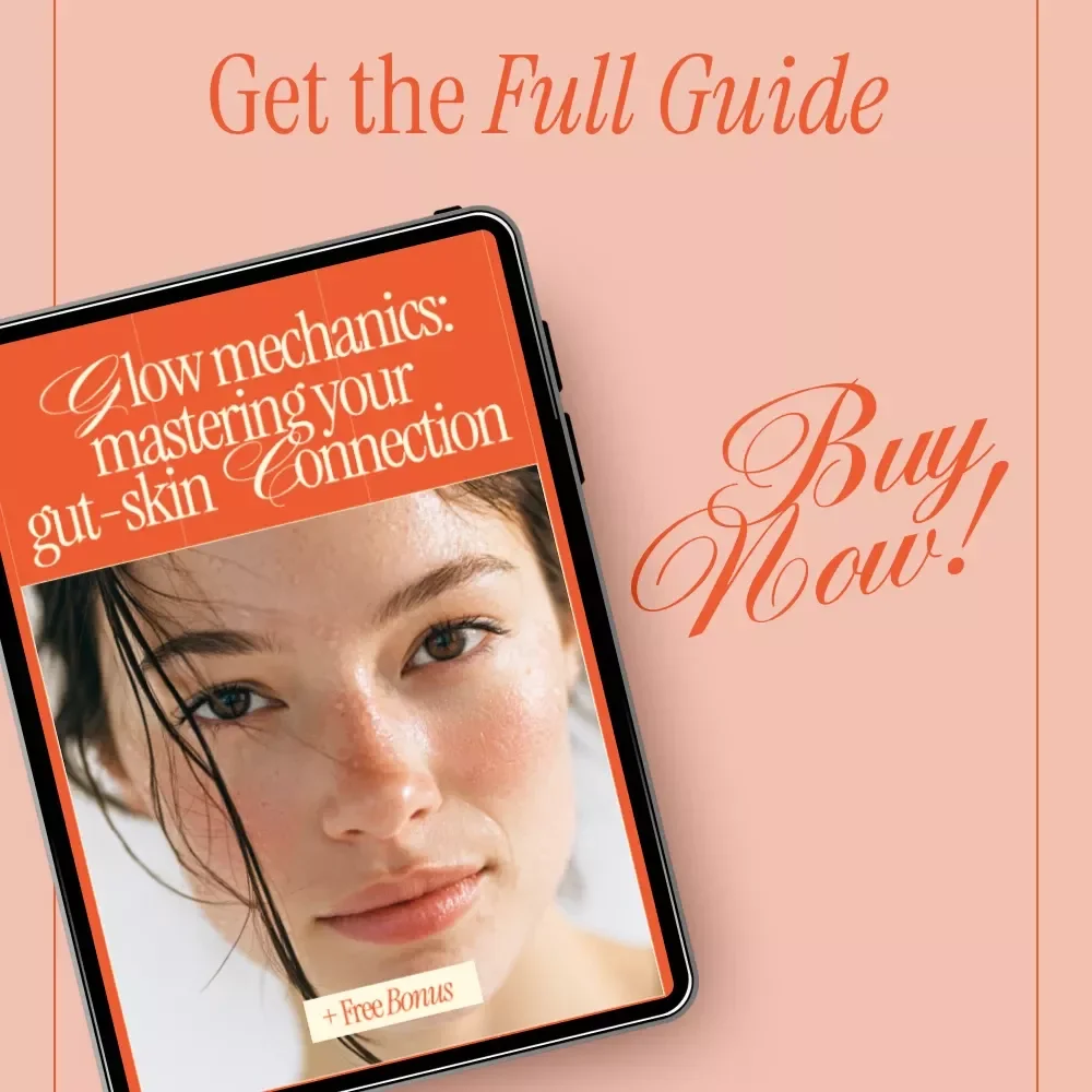 Glow Mechanics: Mastering Your Gut-Skin Connection – eBook Guide with Practical Tips for Maintaining Gut-Skin Connection, Nutrition, Lifestyle & AI Wellness Insights
