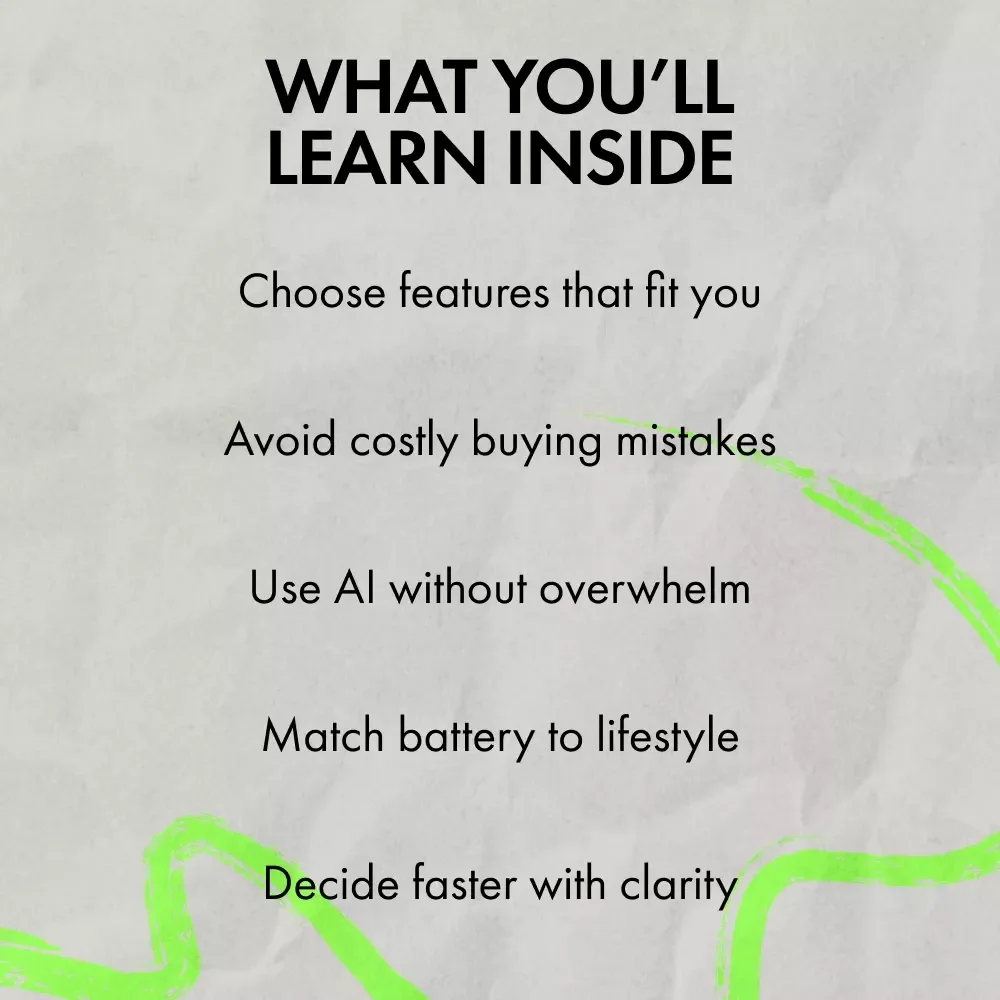 A Smart, No-Stress Guide to Choosing the Right Fitness Smartwatch | Easy Ebook on how to pick a smartwatch for fitness