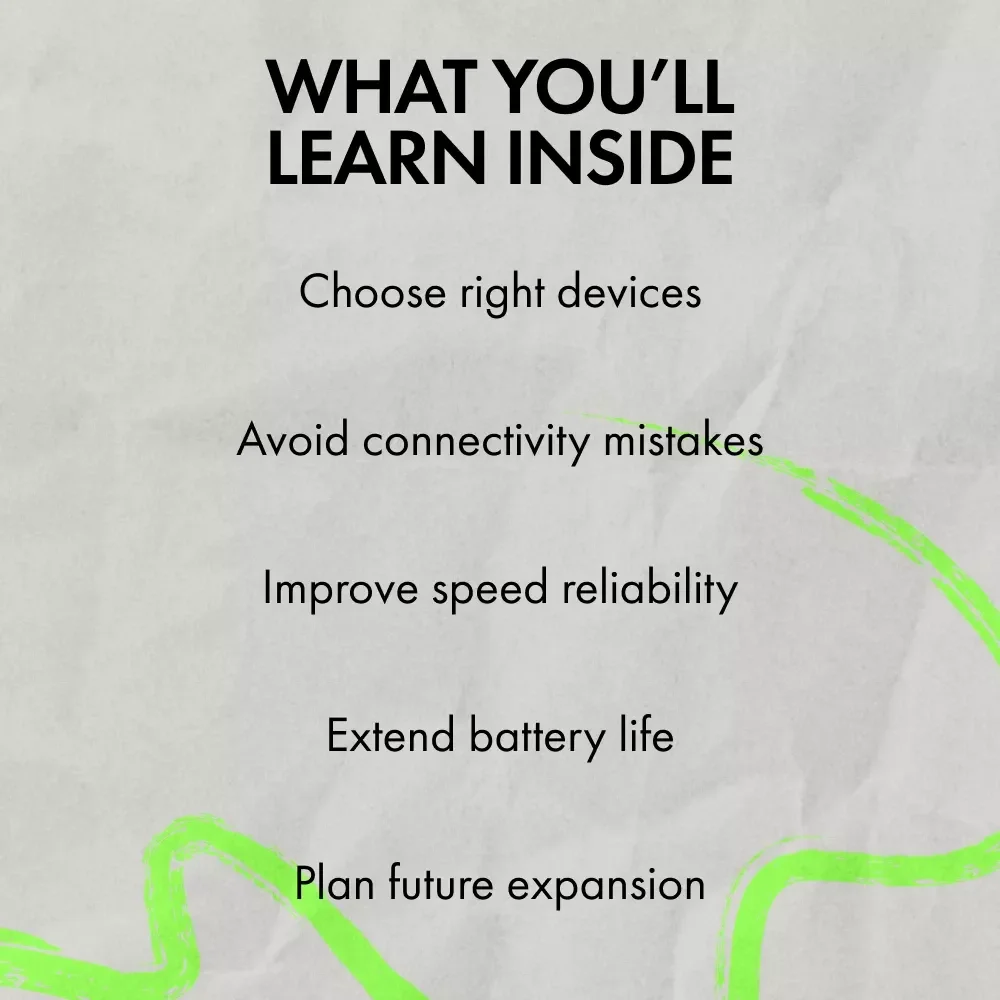 Wi-Fi vs Bluetooth Smart Home Devices Explained | Practical eBook Guide to Choosing the Right Smart Home Technology
