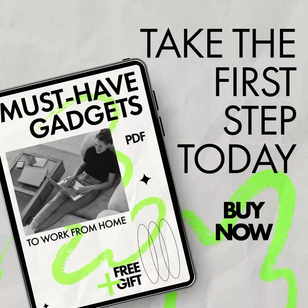 Must-Have Gadgets to Work From Home Checklist | Ultimate Digital Download for Remote Work Setup | what gadgets do i need to work from home