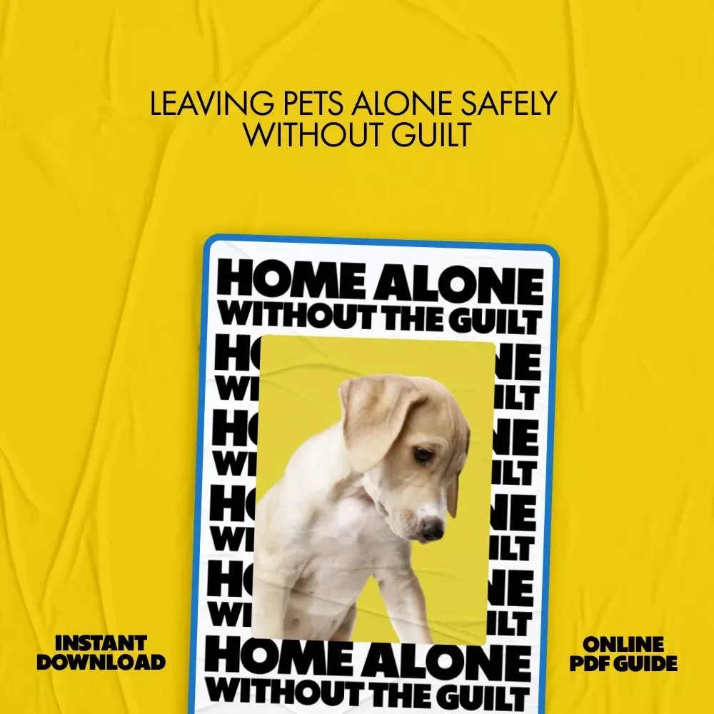 Home Alone Without the Guilt | A Smart, Modern Guide Answering how long can i leave my pet alone for Busy, Caring Pet Parents