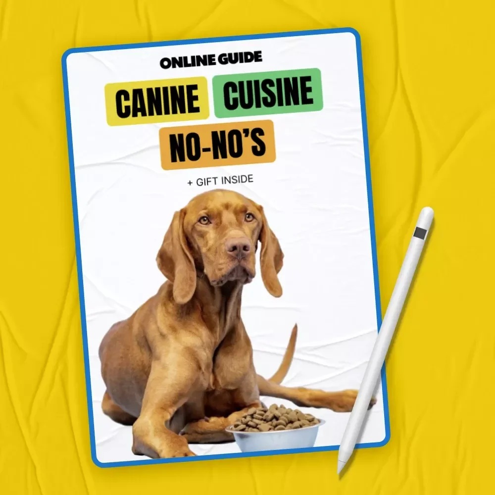 Canine Cuisine No-No’s | Essential Guide to Foods Toxic to Dogs List | Pet Safety Digital Download
