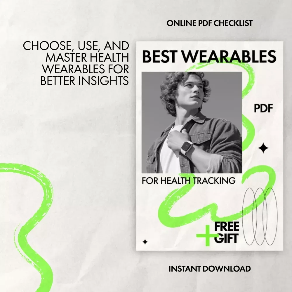 Best Wearables for Health Tracking Checklist | Smart Fitness & Wellness Guide | Digital Download