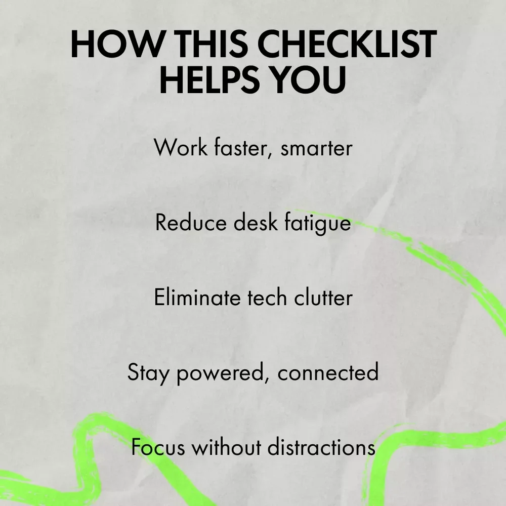 Home Office Productivity Gadgets Checklist | Smart Gadgets That Expand Home Office Productivity for Focused, Efficient Remote Work