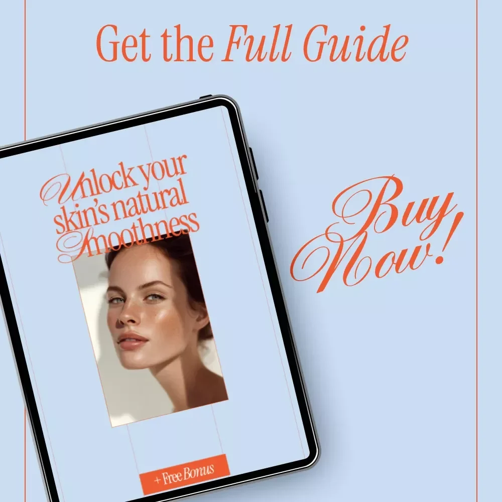 Unlock Your Skin’s Natural Smoothness – A Natural Skincare eBook Guide on how to improve skin texture naturally with Daily Habits, Clean Beauty & AI-Powered Routines