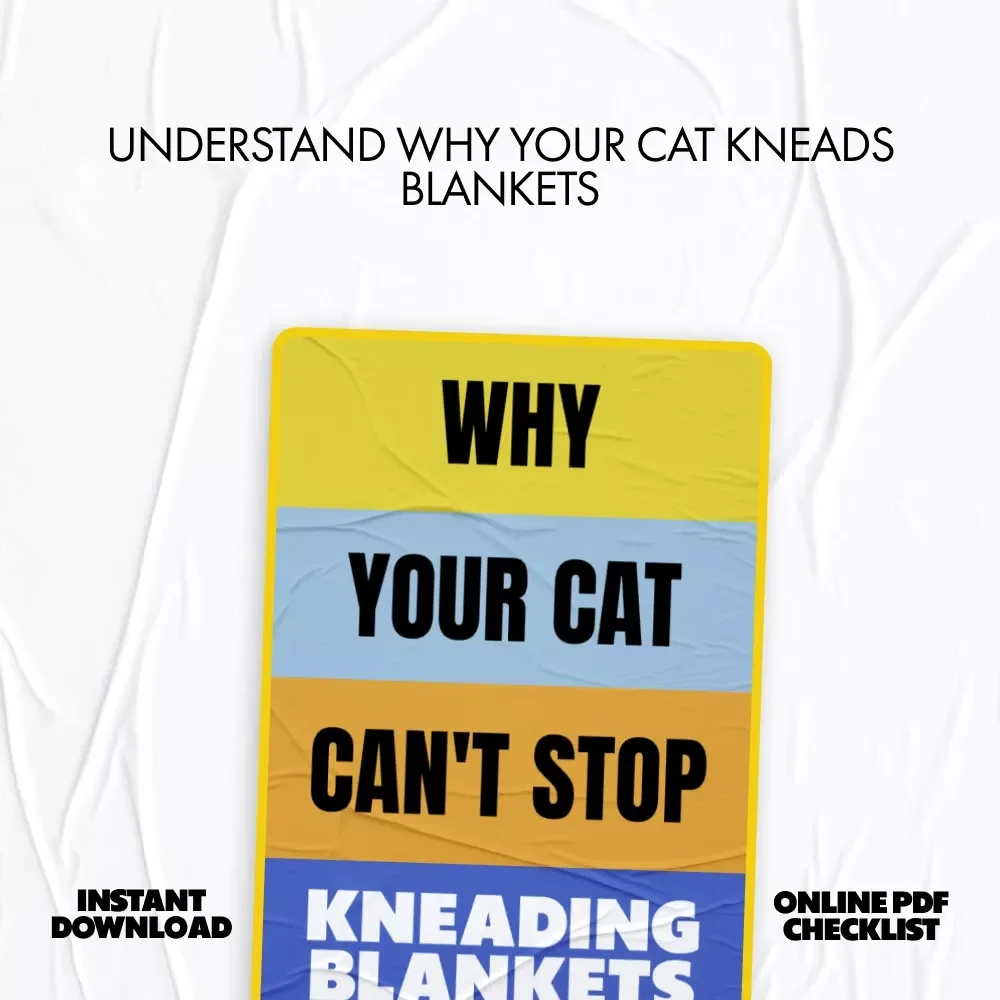 Why Your Cat Can't Stop Kneading Blankets – Printable Cat Behavior Checklist | why does my cat knead blankets Guide