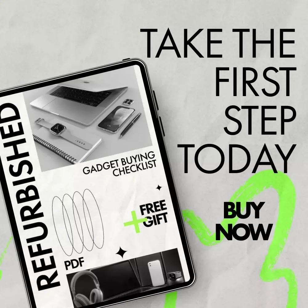 Refurbished Gadget Buying Checklist | Smart Digital Checklist Guide for What to Ask Before Buying Refurbished Gadgets | Instant Download