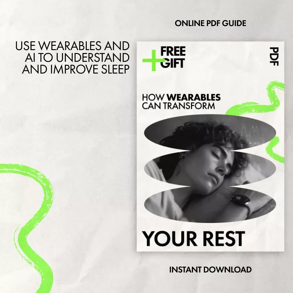 How Wearables Can Transform Your Rest – Practical eBook Guide on how to improve sleep using wearables, Sleep Tracking Insights, Data-Driven Night Routine, Digital Download