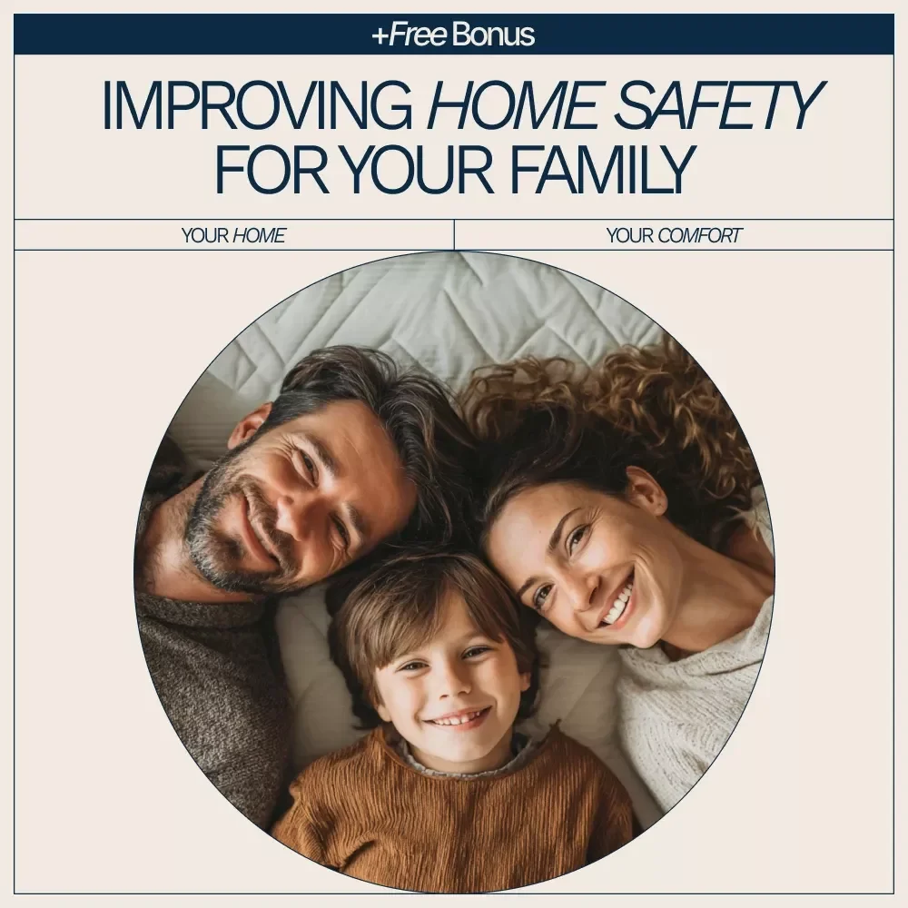Improving Home Safety for Your Family | Practical Ebook Guide on how to improve home safety for family, Childproofing, Emergency Prep & Smart Home Security