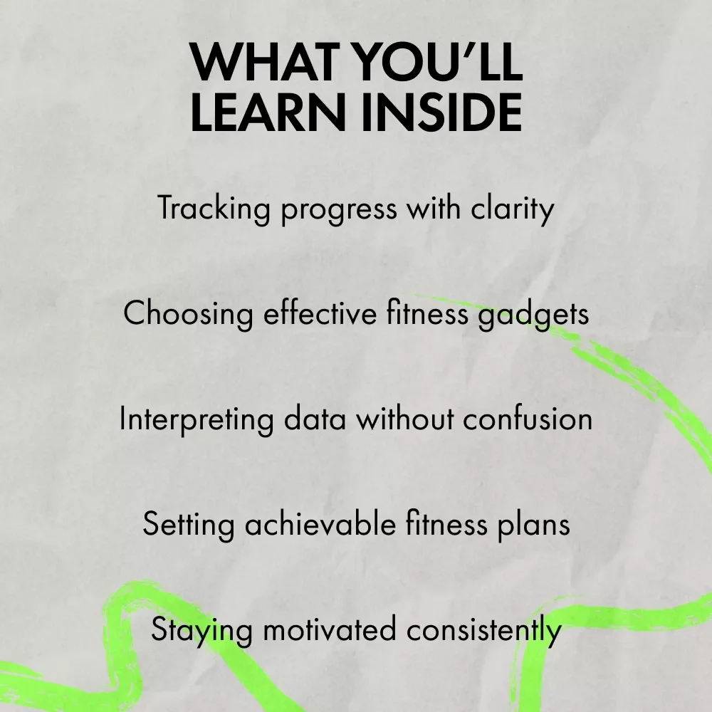 How to Track and Crush Your Fitness Goals with Gadgets – Smart Fitness Tracking eBook, Digital Guide for Using Wearables, Apps & Tech to Stay Motivated