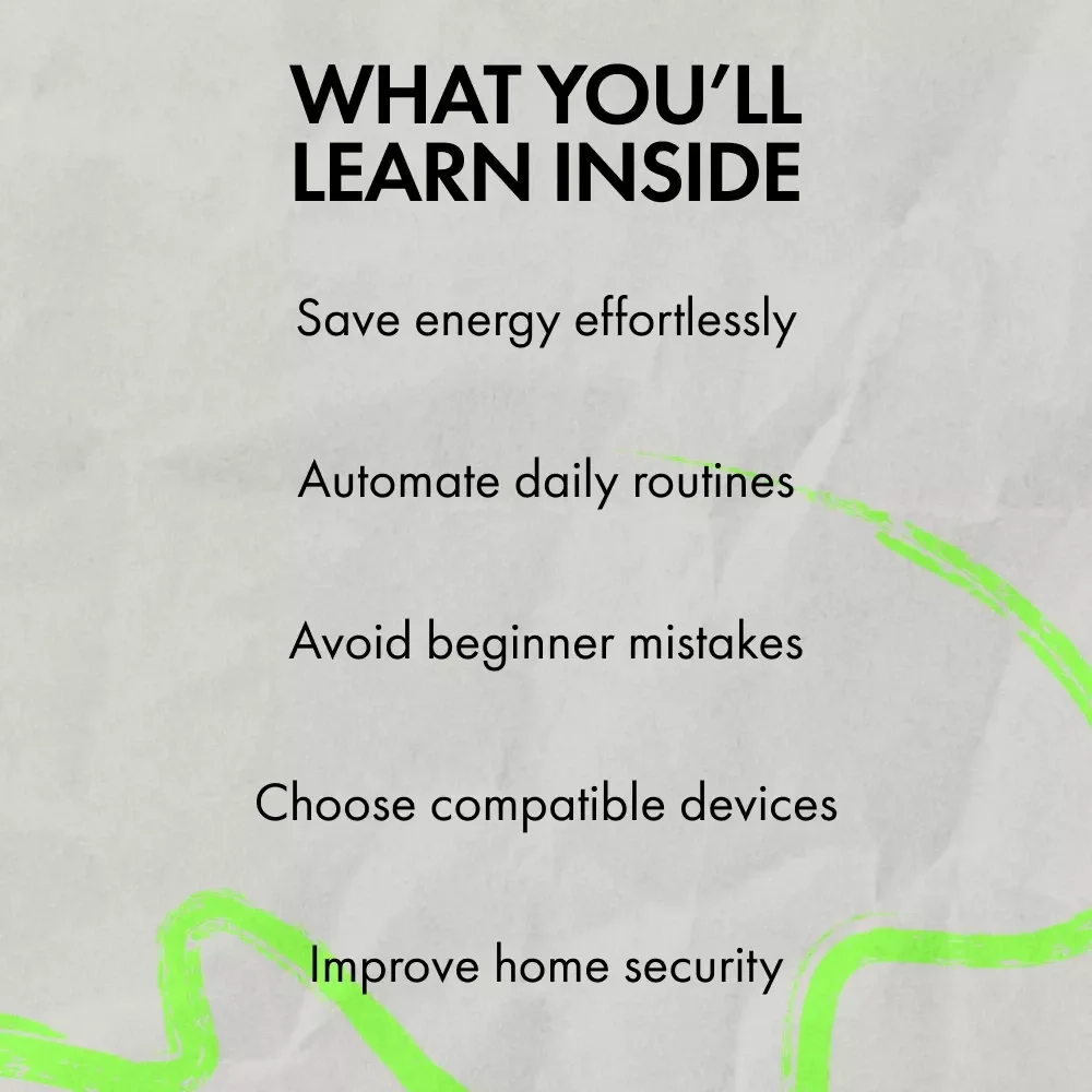 A Beginner’s Guide to Home Automation | Smart Home eBook for First-Time Users | Discover the best smart home devices for beginners
