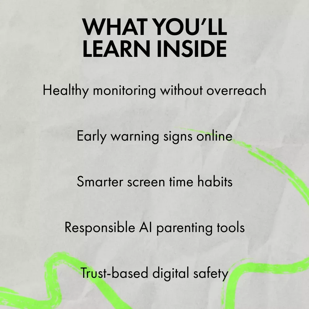 A Parent’s Guide to Tracking Kids Online Safely – eBook for Modern Parents | How to Track Kids’ Online Activity, Screen Time, Social Media & AI Monitoring Guide