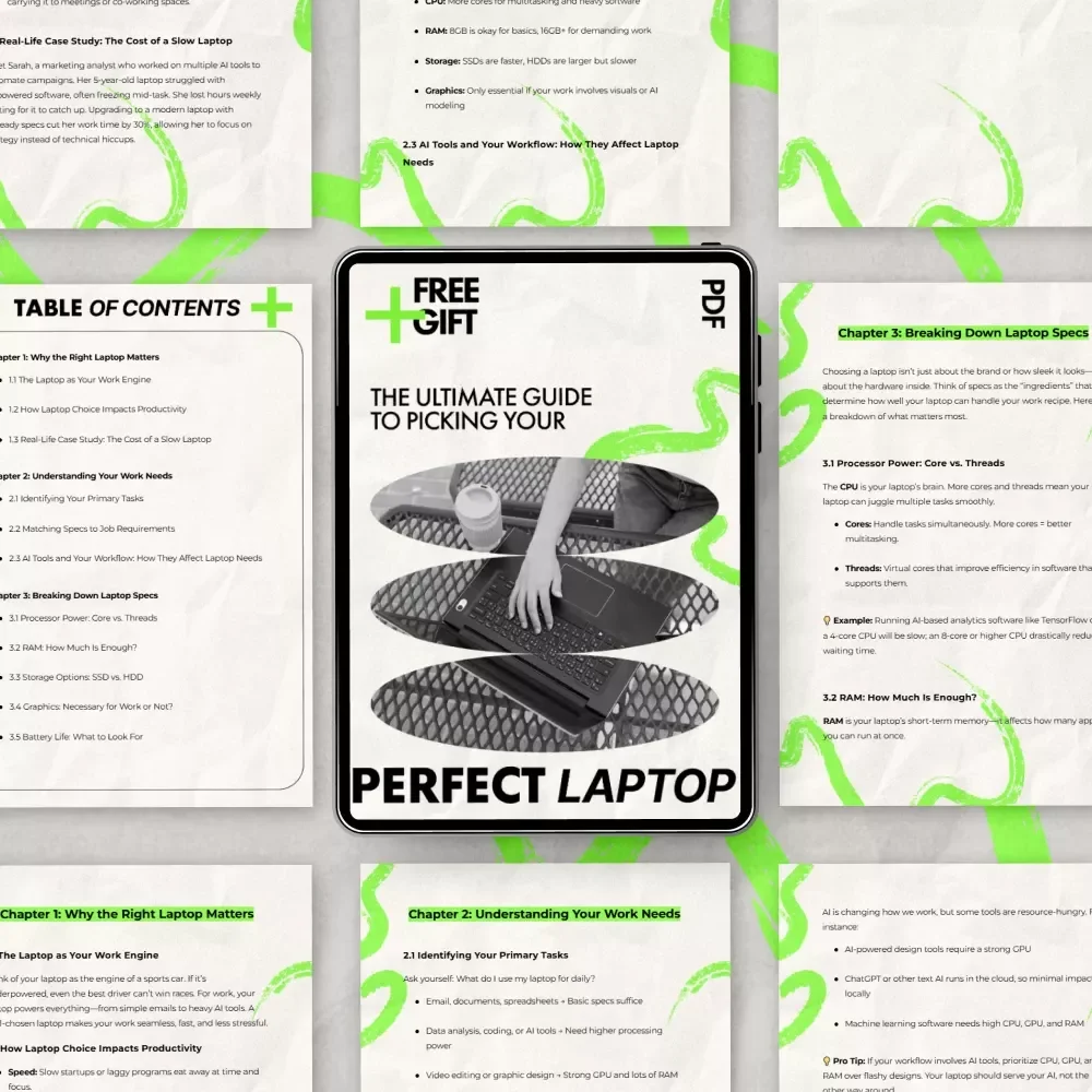The Ultimate Guide to Picking Your Perfect Laptop | How to Pick the Best Laptop for Work, Productivity & Smart Buying eBook