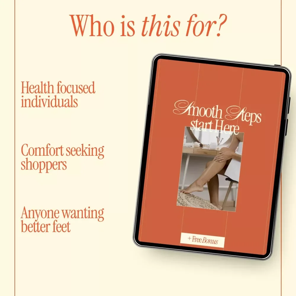 Smooth Steps Start Here – A Gentle Guide on how to get rid of calluses on feet | Simple At-Home Foot Care eBook