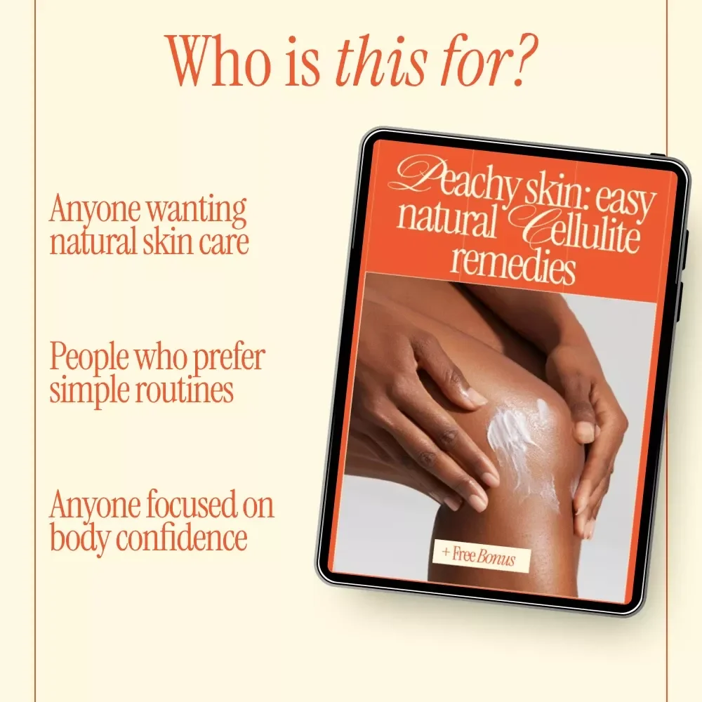 Peachy Skin: Easy Natural Cellulite Remedies – Simple Checklist of Natural Ways to Reduce Cellulite at Home