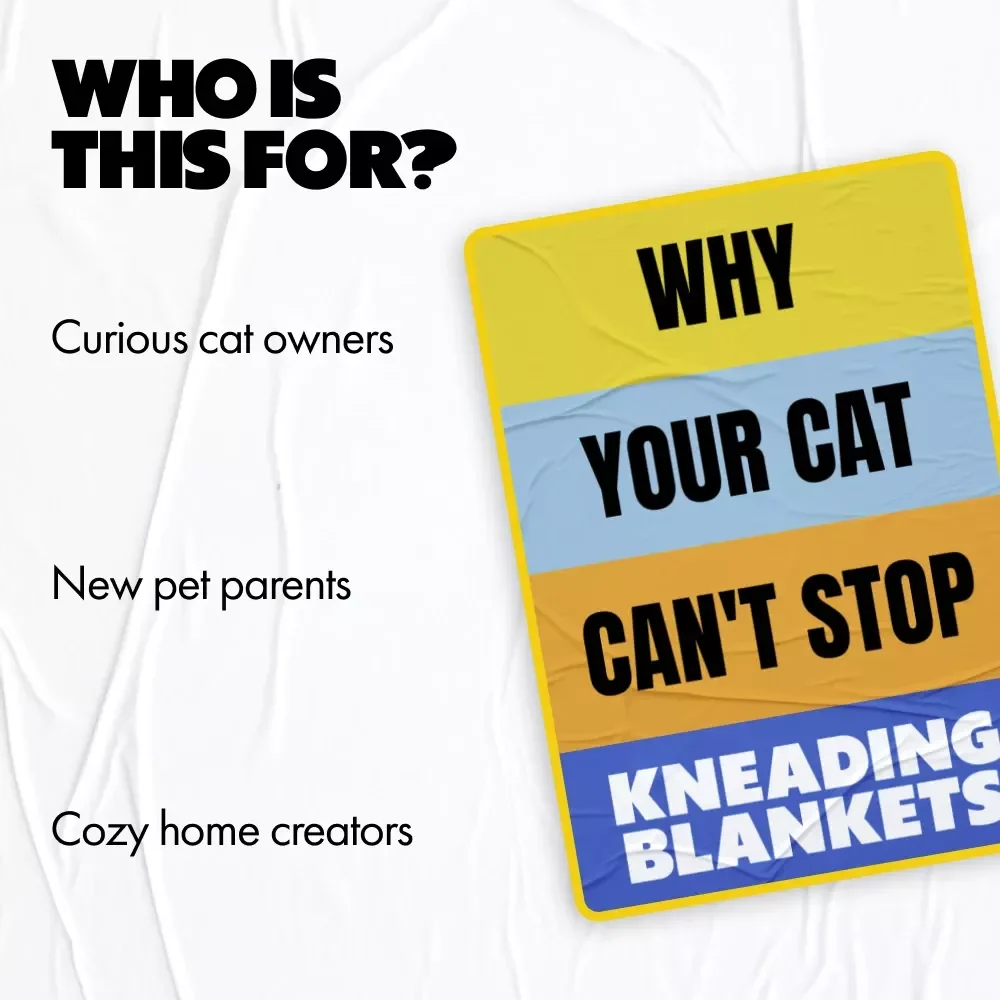 Why Your Cat Can't Stop Kneading Blankets – Printable Cat Behavior Checklist | why does my cat knead blankets Guide