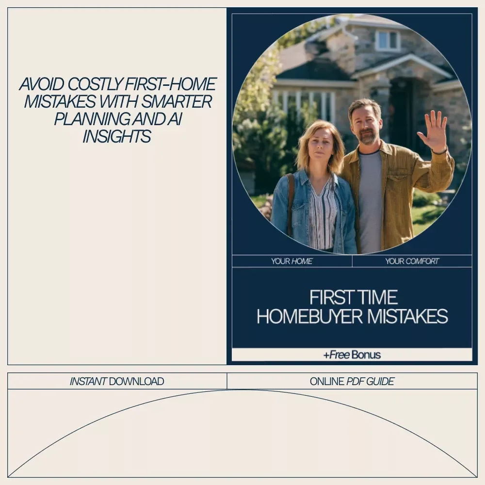 First Time Homebuyer Mistakes | Common First Time Homebuyer Mistakes eBook Guide for Smart Home Buying Decisions