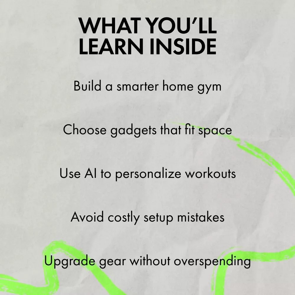Your Ultimate Guide to Gadgets for Home Workouts – Smart Home Gym Setup, AI Fitness Tools & Best Gadgets for Home Workouts Guide