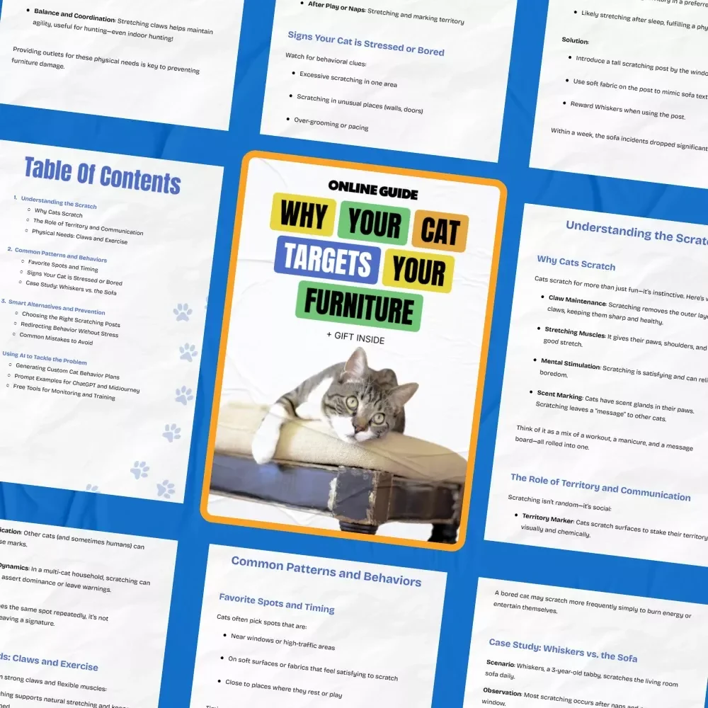 Why Your Cat Targets Your Furniture – A Practical Guide Explaining Why Does My Cat Scratch Furniture & How to Stop It