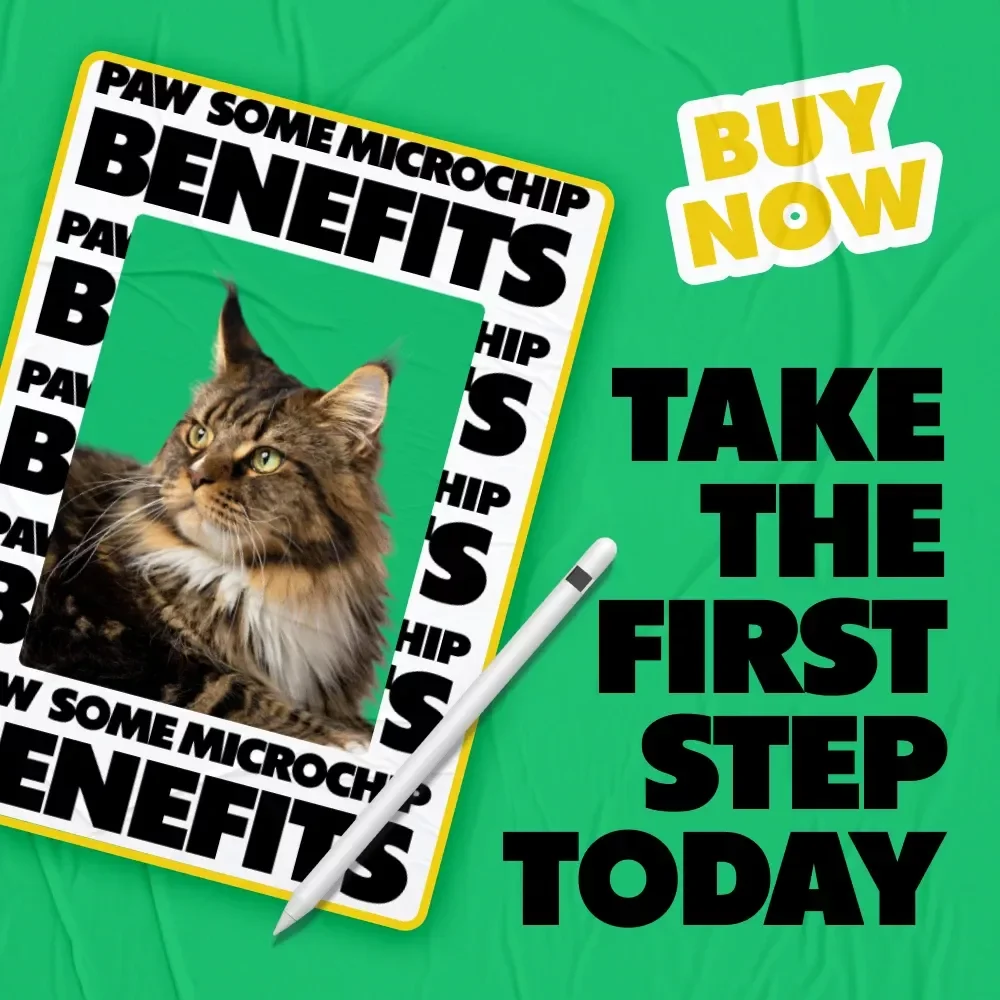 Paw-some Microchip Benefits | Pet Safety Digital Guide TYPE | Smart Checklist for Understanding Microchip Pet Benefits