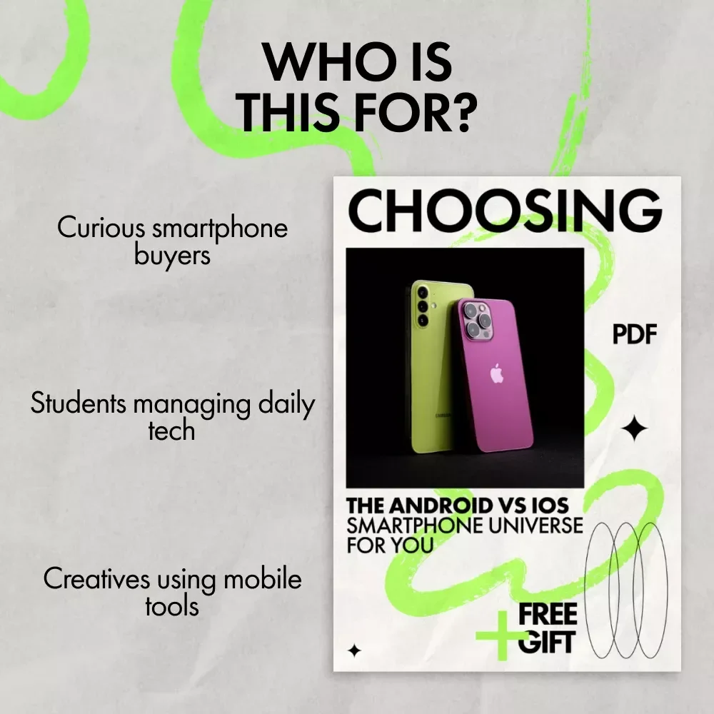 Choosing the Android vs iOS Smartphone Universe for You | Smart Buyer’s Guide eBook | android vs ios comparison