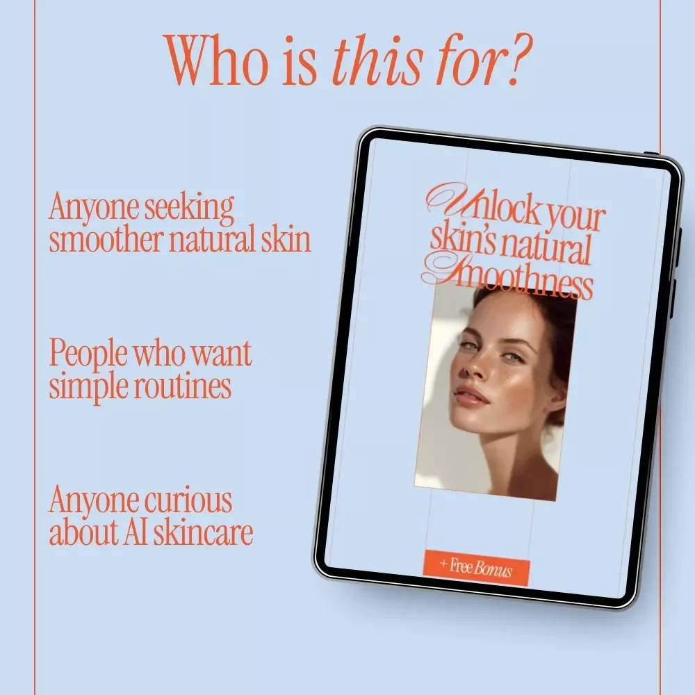 Unlock Your Skin’s Natural Smoothness – A Natural Skincare eBook Guide on how to improve skin texture naturally with Daily Habits, Clean Beauty & AI-Powered Routines