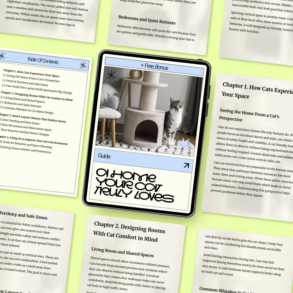 A Home Your Cat Truly Loves – Practical Guide with Cat Friendly Home Layout Ideas for a Calm, Happy Indoor Cat