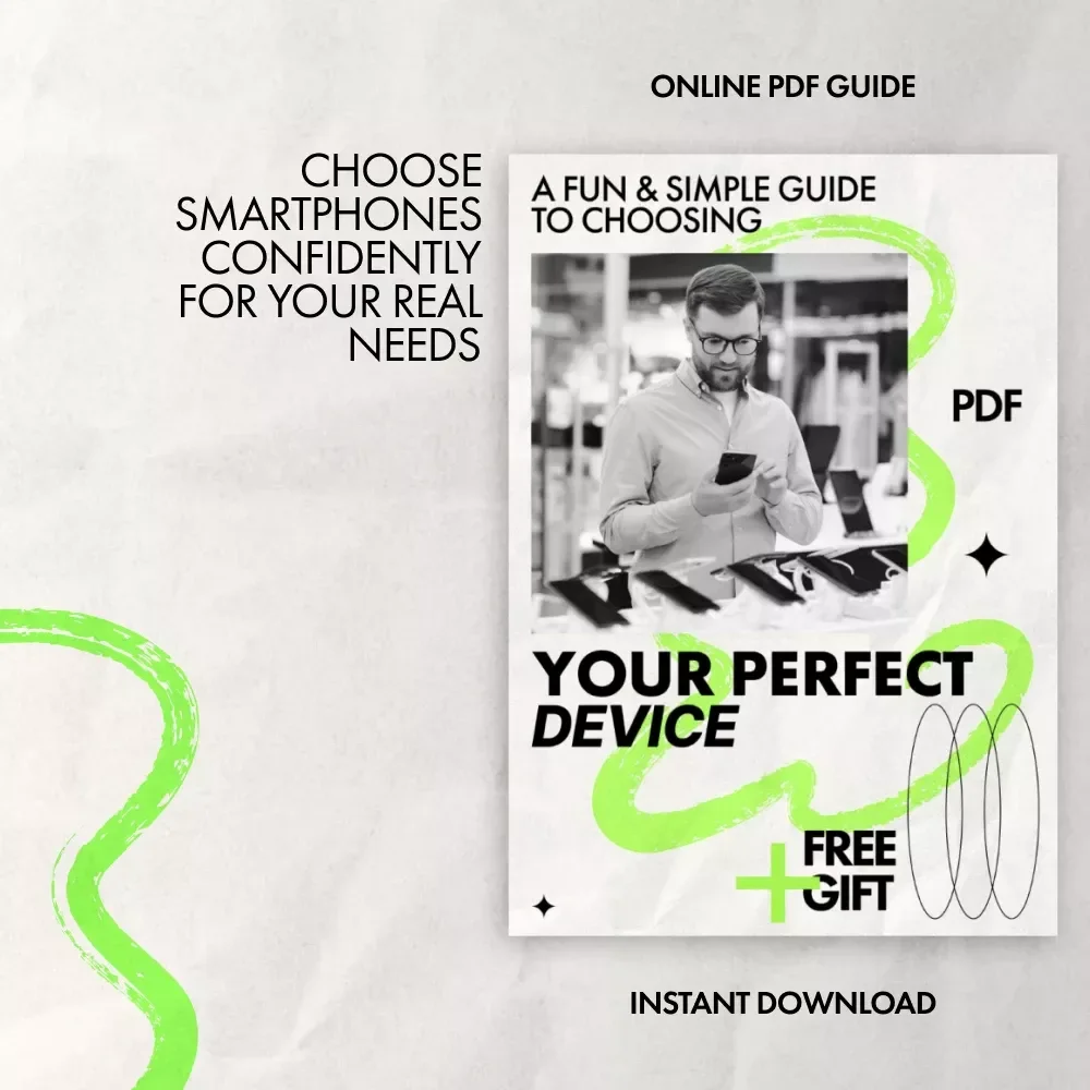 A Fun & Simple Guide to Choosing Your Perfect Device – Easy eBook on how to choose the right smartphone for Everyday Users