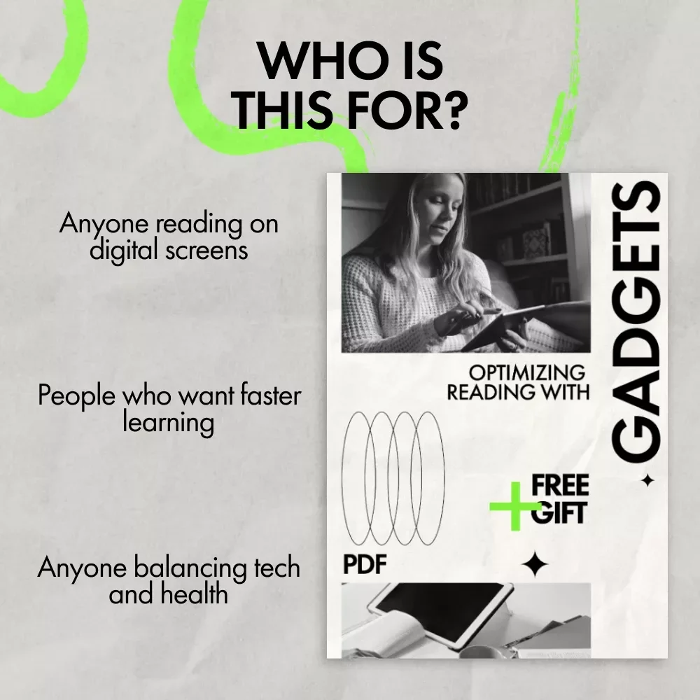 Optimizing Reading with Gadgets – Checklist for How to Make Reading Easier Using Gadgets, Smart Devices & AI Tools