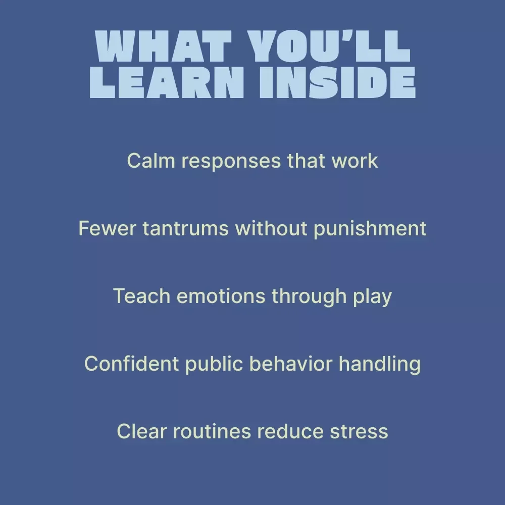 Gentle Ways to Stop Toddler Aggression – Practical Parenting eBook Guide on How to Respond to Toddler Aggression with Calm, Positive Discipline Strategies