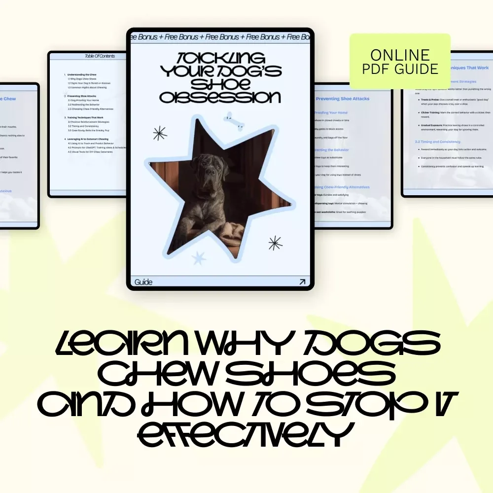 Tackling Your Dog’s Shoe Obsession – Practical Guide to Solving the Dog Chewing Shoes Problem